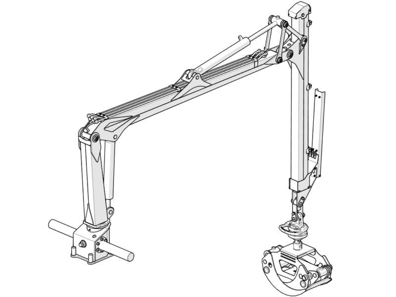 Hydraulická ruka Palms 1.42