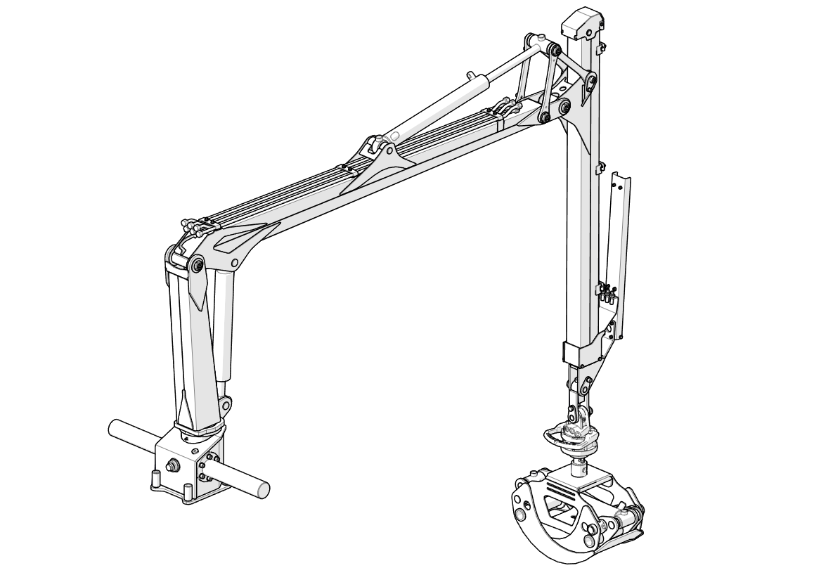 Hydraulická ruka Palms 1.42