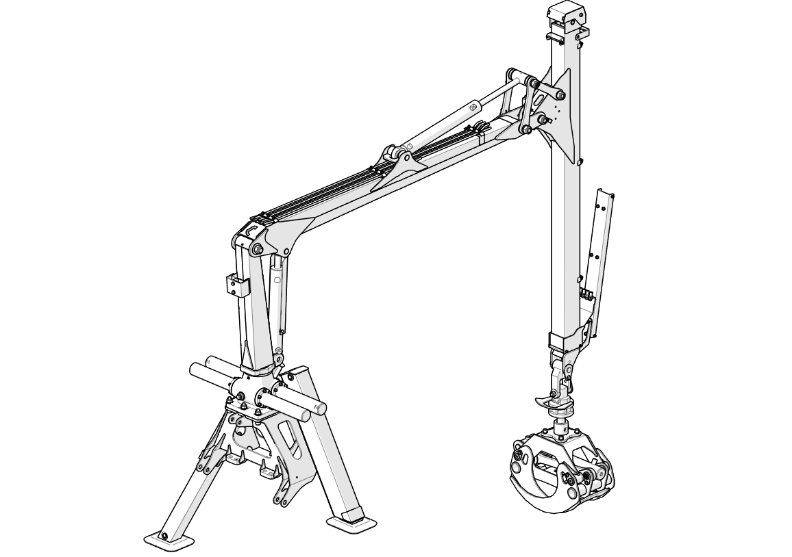 Hydraulická ruka Palms 3.63